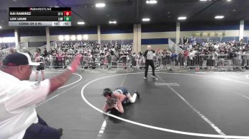 73 lbs Consi Of 8 #2 - Kai Ramirez, LV Bears WC vs Lox Leum, Law