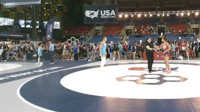 105 lbs Champ. Rd Of 64 - Angelica Garcia, Pennsylvania vs Katie Biscoglia, Iowa