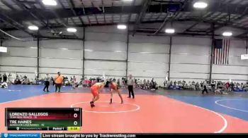 130 lbs Round 3 (6 Team) - Tre Haines, Agression Legionaries vs Lorenzo Gallegos, Team New Mexico
