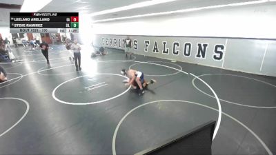 190 lbs Champ. Round 2 - Leeland Arellano, Graplr Academy vs Steve Ramirez, Silverado