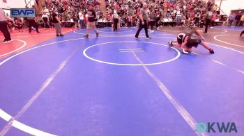 110 lbs Quarterfinal - Tuck Weisinger, Wyandotte Youth Wrestling vs Kane Lawson, Jay Wrestling Club