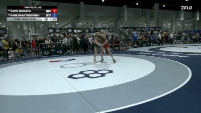 70 kg Cons. Quarters - David Gleason, Tiger Style Wrestling Club vs Kane Naaktgeboren, Cyclone Regional Training Center C-RTC