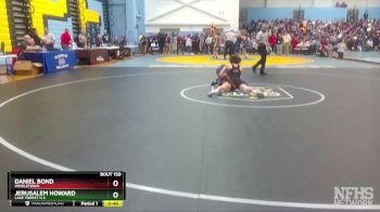 132 lbs Cons. Round 1 - Jerusalem Howard, Lake Forest H S vs Daniel Bond, Middletown
