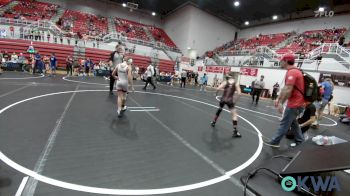 67 lbs Semifinal - Ted Fuggett-Henry, Comanche Takedown Club vs Kelby Stovall, Ada Youth Wrestling