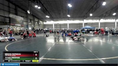 80 lbs Cons. Round 6 - Briggs Papineau, Tri-Valley Titans vs Tytan Freeman, Unattached