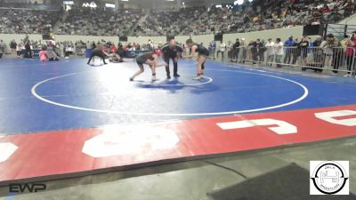 113 lbs Round Of 32 - Presley Garrels, Shelton Wrestling Academy vs Avalyn Roundtree, Ardmore Junior High
