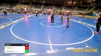 58 lbs Quarterfinal - Paxton Fellows, Firebird Training Center vs John (JJ) Martinez, Pomona Elite