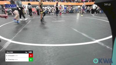 85 lbs Semifinal - Devyn Vincent, Lions Wrestling Academy vs Bladimir Trevino, Madill Takedown