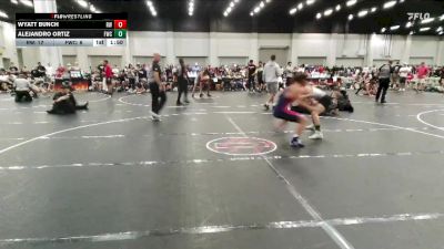 132 lbs Round 3 (4 Team) - Alejandro Ortiz, Fuller Wrestling Center vs Wyatt Bunch, Refinery Wrestling