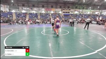 126 lbs Round Of 16 - Anthony Gonzalez, Llwc vs Alex Gates, GI Grapplers