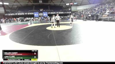 86 lbs Champ. Round 2 - Liam Clark, Mat Rats Rebooted Wrestling vs Kellen Cundy, Punisher Wrestling Company