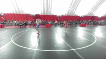 115 lbs Round 2 - Brinley Miller, Team Nazar Training Center vs Tatiana Campos, Slinger Red Rhinos Wrestling Club