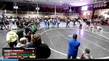 160 lbs Cons. Round 4 - Dominick Carratello, La Grande vs Tayten Cissne, Chiawana