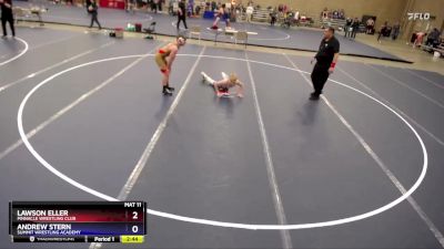 126 lbs Round 5 - Lawson Eller, Pinnacle Wrestling Club vs Andrew Stern, Summit Wrestling Academy