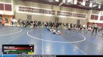 48 lbs Semifinal - Magnus Trout, Wasatch vs Broc Rivetti, Charger Wrestling Club