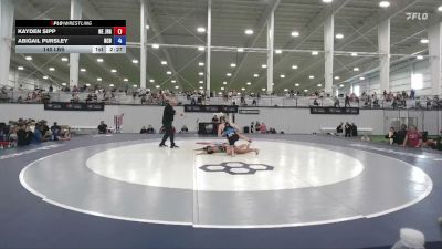 140 lbs Kayden Sipp, Nebraska J vs Abigail Pursley, North Carolina Blue