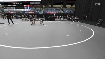 103 lbs Champ. Round 2 - Olivia Atkins, William Penn vs 4 Karina Vang, Doane