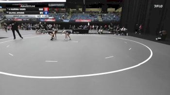 103 lbs Champ. Round 2 - Olivia Atkins, William Penn vs 4 Karina Vang, Doane