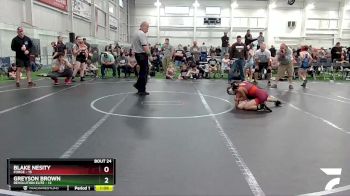 72 lbs Round 6 (8 Team) - Greyson Brown, Revolution Elite vs Blake Nesity, Forge