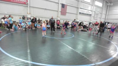 52 lbs Round Robin 4 - Kendall Henry, Hammers - G vs Quinn Supanik, Valkyrie Girls WC - G