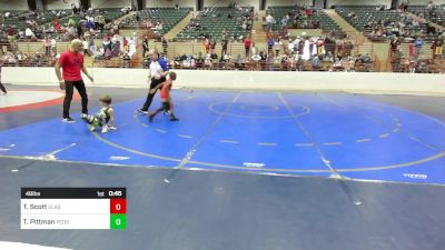 48 lbs Consi Of 4 - Thomas Scott, Glasgow Wrestling Academy vs Troy Pittman, Pedraza Wrestling