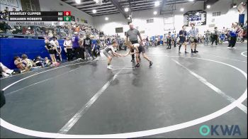 52 lbs Consi Of 8 #2 - Brantley Clipper, Norman Grappling Club vs Benjamin Roberts, Piedmont