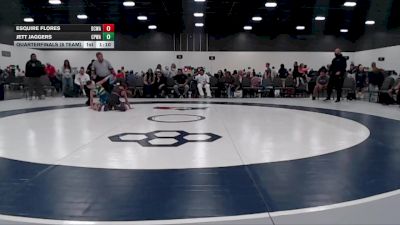 75 lbs Quarterfinals (8 Team) - Esquire Flores, DC Wrestling Academy vs Jett Jaggers, CP Wrestling Academy