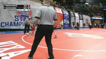 157 Class 4 lbs Cons. Round 1 - Trevor Sundlie, Ozark vs Colton Rasnic, Northwest