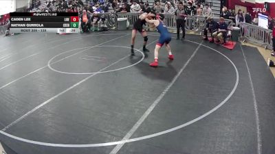 138 lbs Cons. Round 2 - Caden Lee, Liberty vs Nathan Gurrola, Corona Del Sol High School