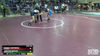 137 lbs Cons. Round 3 - Joseline Aguilar, Santa Ana Valley vs Gianna Contreras, La Quinta