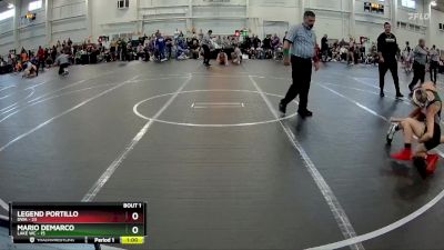 80 lbs Round 1 (10 Team) - Legend Portillo, DWA vs Mario Demarco, Lake WC