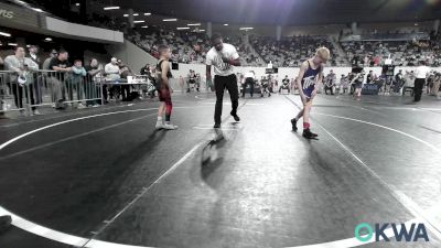 70 lbs Final - Lincoln Sanders, Team Tulsa Wrestling Club vs Audie Spradling, F-5 Grappling