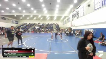 120 lbs 3rd Place Match - Mae Maaytah, Yorba Linda High School Wrestl vs Janina Morales, Bear Wrestling Academy