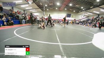 49 lbs Consi Of 8 #2 - Waylon Cooper, Sperry Wrestling Club vs Hank Deckard, R.A.W.