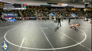 132 lbs Cons. Round 2 - Sam Davidson, Fort Dodge vs Ryker Eberhart, Waverly-Shell Rock
