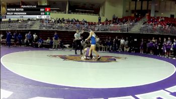 106 lbs Placement Matches (16 Team) - Riley Pedersen, Grand Island vs Victor Reyes, Kearney