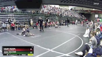 75 lbs Semis & 1st Wrestleback (8 Team) - Nash Walcker, Team USA vs Colby Yelton, Kansas Anacondas