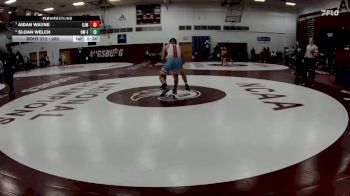 285 lbs Cons. Round 3 - Sloan Welch, Wisconsin-Eau Claire vs Aidan Wayne, St. Johns (mn)