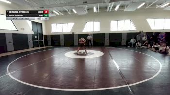 165 lbs Champ. Round 2 - Michael Symons, Kemmerer vs Tuff Weber, Rawlins