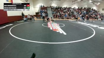 157 lbs Cons. Round 1 - Micah Reynolds, Natrona County vs Ben Mendenhall, Greybull/Riverside
