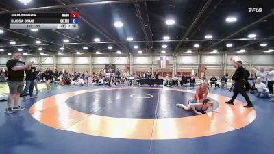 110 lbs Final - Julia Horger, MGW Riptide - GHSE vs Elissa Cruz, LTD - GHSE