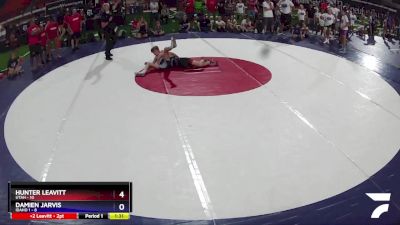 94 lbs Cross Bracket (8 Team) - Hunter Leavitt, Utah vs Damien Jarvis, Idaho 1