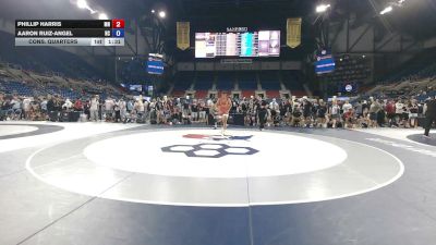 215 lbs Cons. Quarters - Phillip Harris, Minnesota vs Aaron Ruiz-Angel, North Carolina