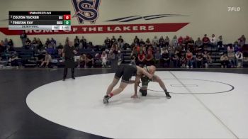 157 lbs Semifinal - Tristan Fay, Big Bend Community College vs Colton Tucker, North Idaho College