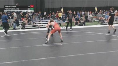 138 lbs Cons. Sub-rd Of 32 - Grady Kaiser, D3 vs Brantley Davis, Psf Wrestling Academy