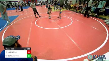 58 lbs Round Of 32 - DAMEN MACIAS, Berryhill Wrestling Club vs Rixon Hathaway, Keystone Kids