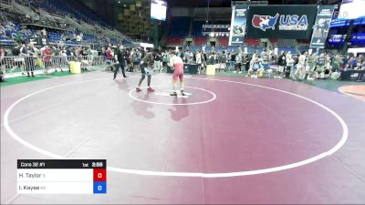 165 lbs Cons 32 #1 - Hagan Taylor, IL vs Isaiah Kayee, NV