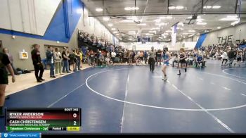 92 lbs Cons. Semi - Cash Christensen, Sanderson Wrestling Academy vs Ryker Anderson, Wasatch Wrestling Club