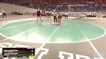 6A-285 lbs Cons. Round 2 - Max Aukusitino, North Medford vs Austin Phillips, Newberg