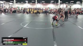 60 lbs Round 1 (6 Team) - Jaxon Shifler, Warhawks Wrestling vs Mason Falcone, Full Circle Red